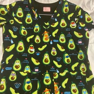 Women’s scrub top- size medium